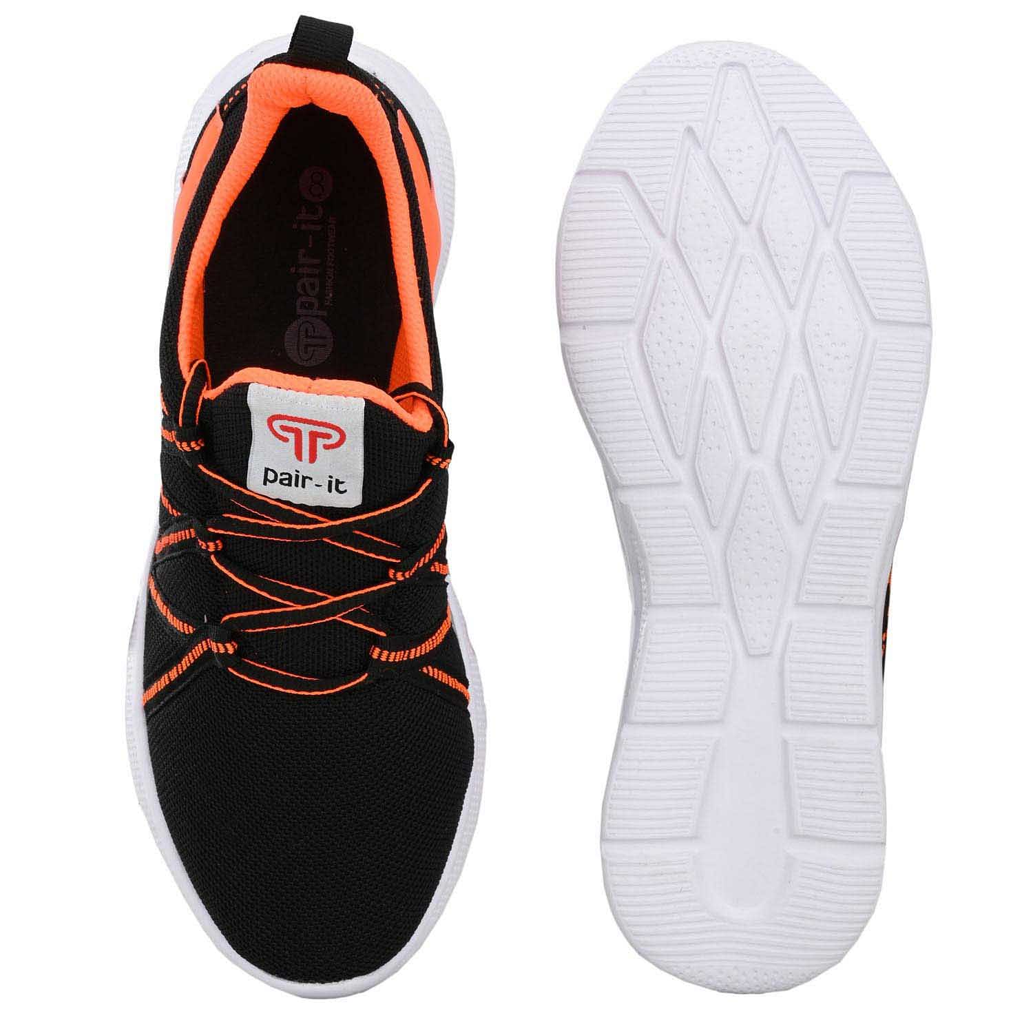 Pair-it Men's Sports Shoes-LZ-Presto-112-Black