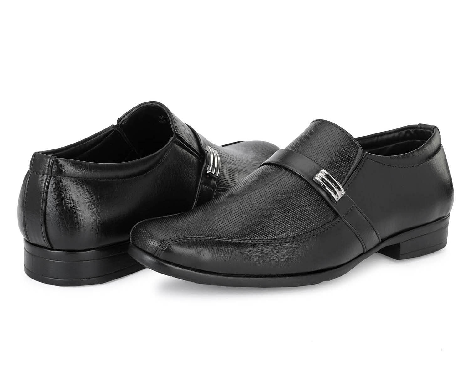 Pair-it Men moccasin Formal Shoes - MN-RYDER219-Black