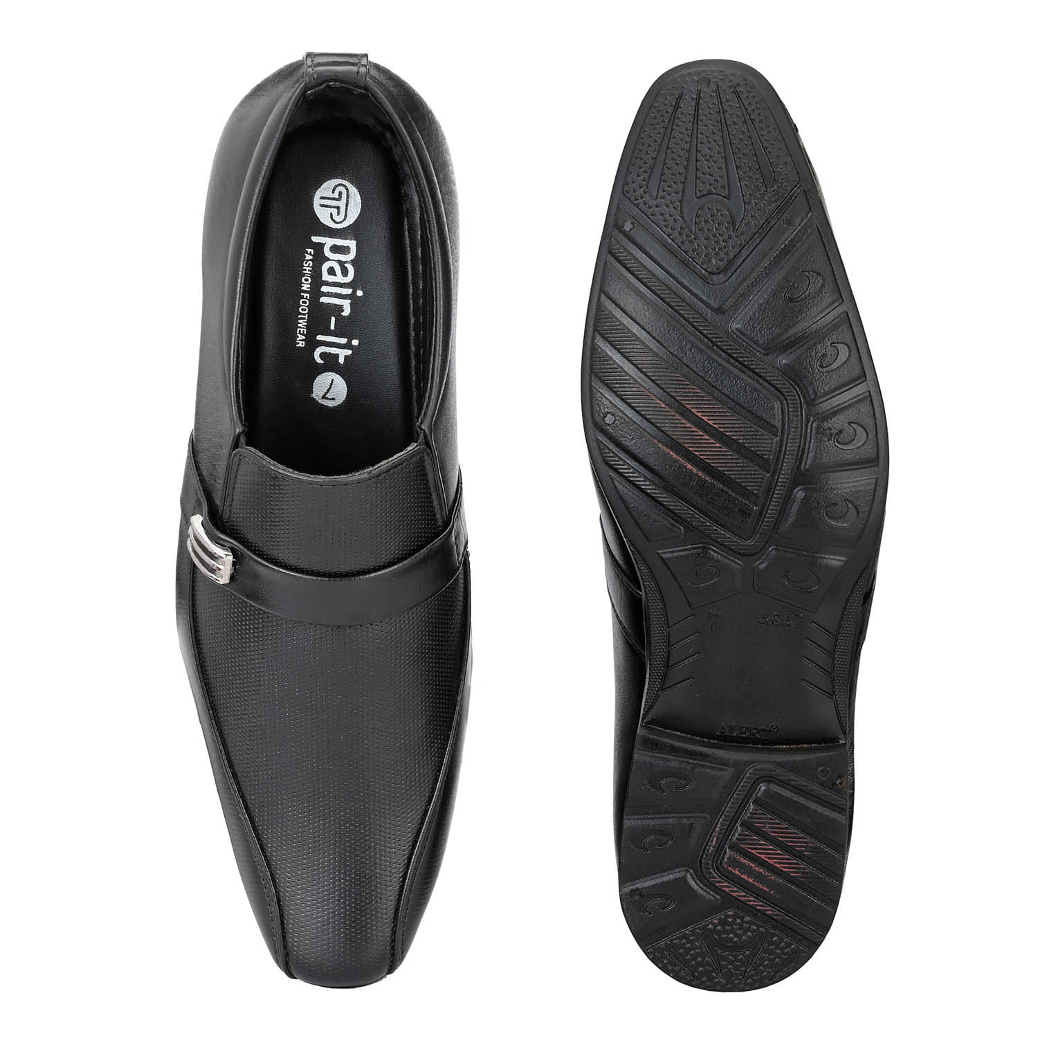 Pair-it Men moccasin Formal Shoes - MN-RYDER219-Black