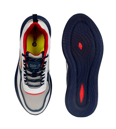 Pair-it Men's Sports Shoes - White - LZ-SPORTS026