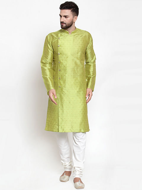 MEN'S KURTA ETH-KR0002, LT.GREEN