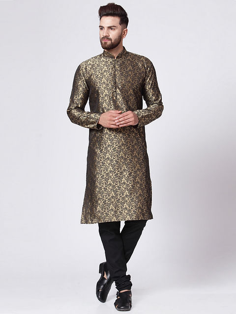 MEN'S KURTA ETH-KR0003, GOLDEN