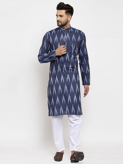 MEN'S KURTA ETH-KR0008, BLUE