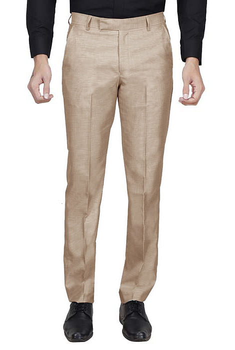 Authenzaa Formal Trouser R FR-FT0008, Beige