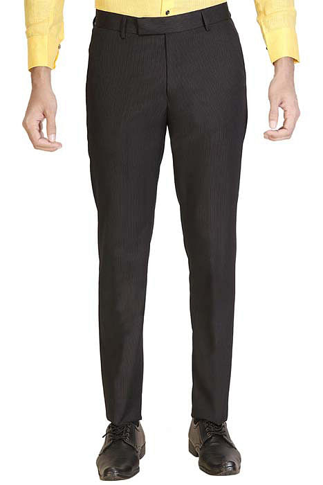 Authenzaa Formal Trouser FR-FT0008, Black