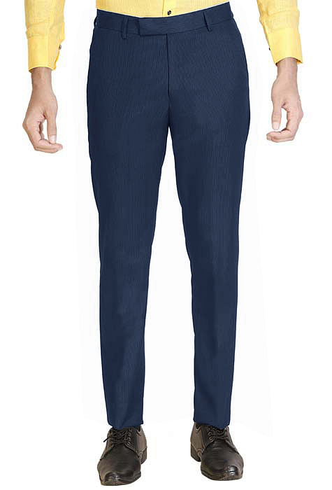 Authenzaa Formal Trouser FR-FT0017, Navy