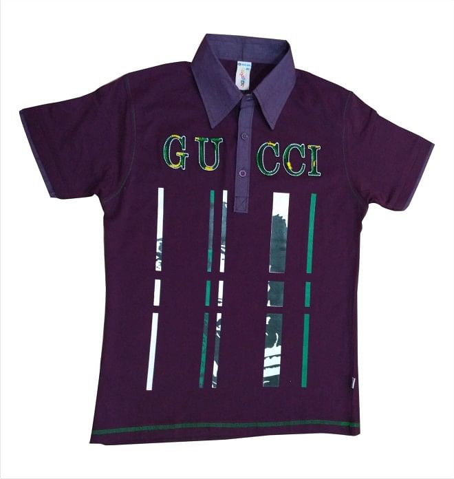 FSPL Gucci - Purple Collar T-shirt