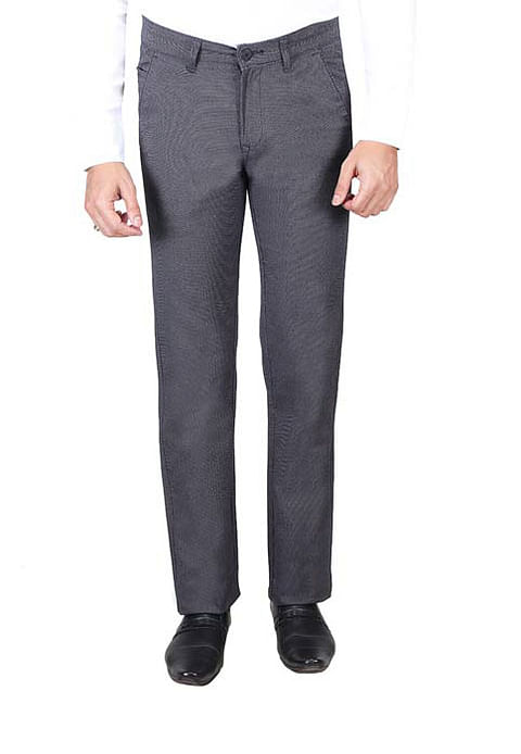Authenzaa Formal Trouser-FR--FT0011, Grey