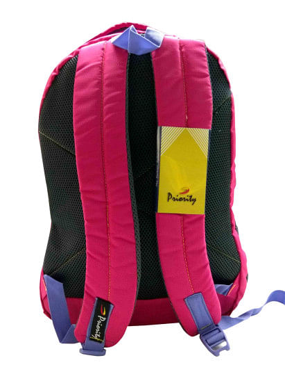 FUTURA 01-PINK BACKPACK WITH RAIN COVER