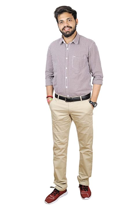 Authenzaa Grand Trouser CS-PR-GT3004, Beige 
