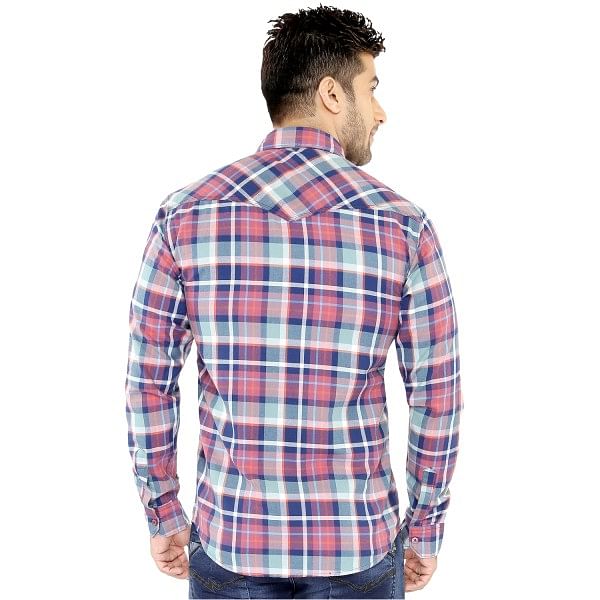 Multi Colour Checks Casual Shirt - 10328