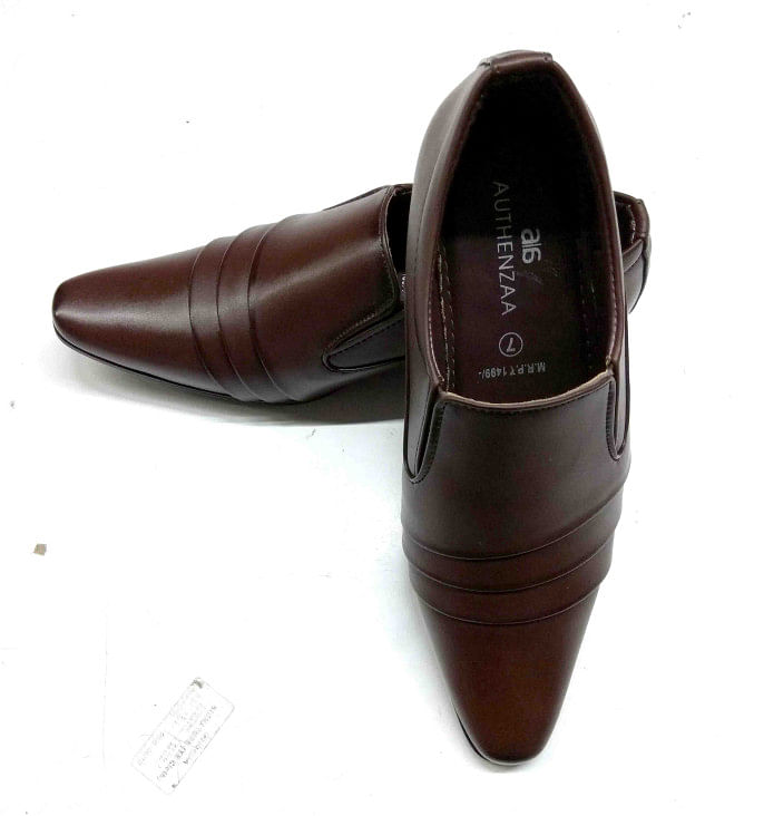 LZ 01-Brown Formal Shoes