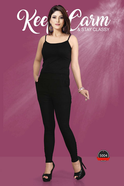 SMC MAR KALPANA 2020-BLACK WOMEN PALAZZO PANT