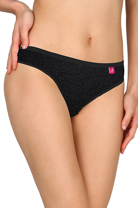 Wmn Panty-KS040-Premium Panty Carbon Black