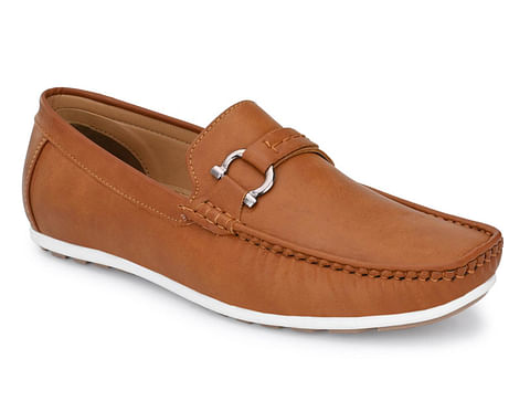 Pair-it Men's Loafers Shoes - Tan - LZ-Loafer102