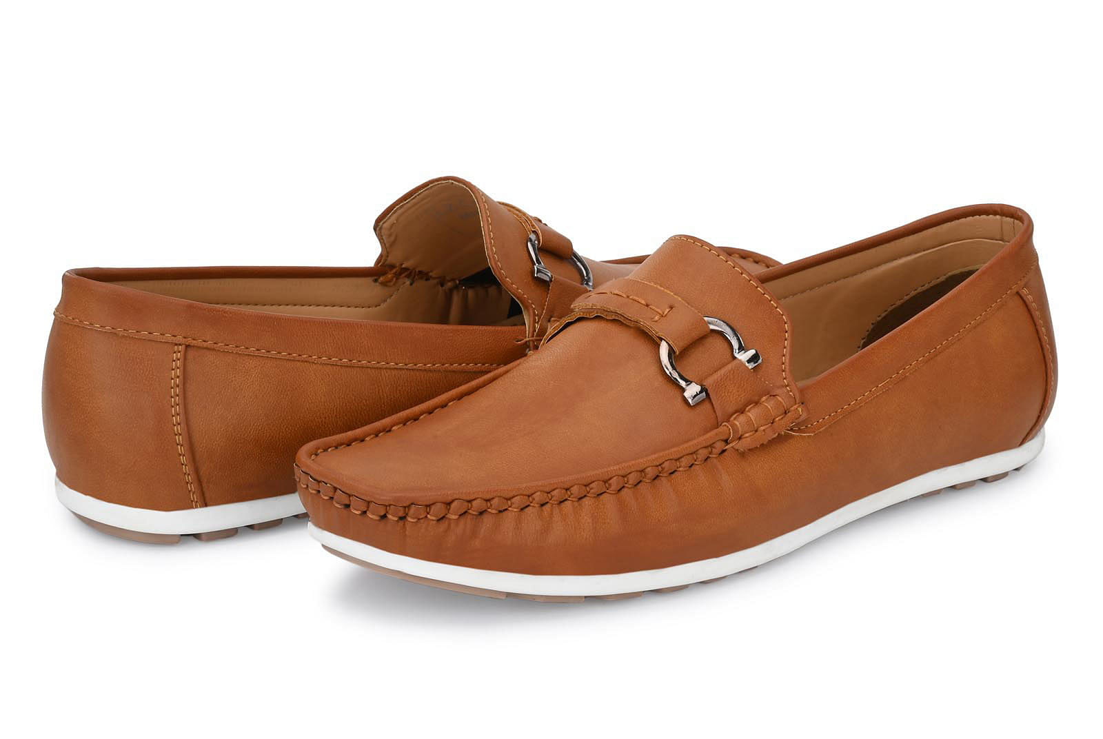 Pair-it Men's Loafers Shoes - Tan - LZ-Loafer102