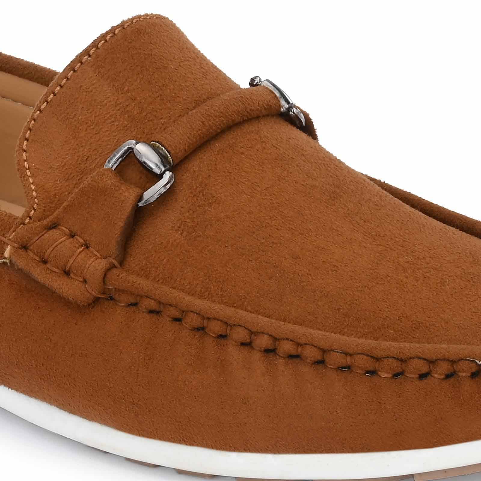 Pair-it Men's Loafers Shoes - Tan - LZ-Loafer103
