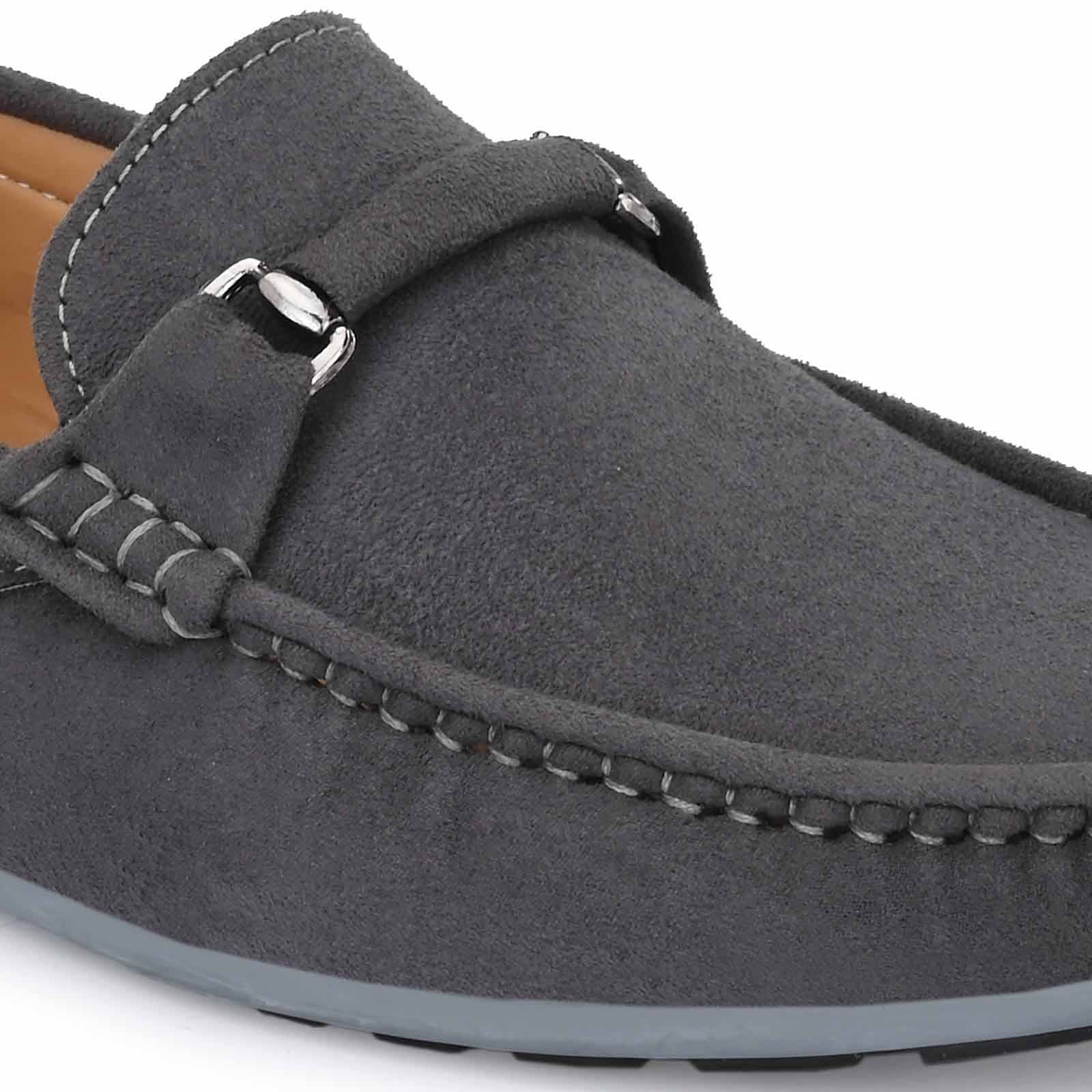 Pair-it Men's Loafers Shoes - Grey - LZ-Loafer104