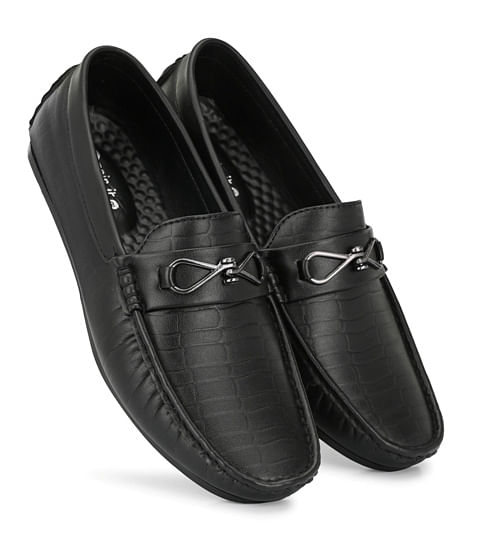 Pair-it Men's Loafers Shoes - Black - LZ-Loafer108