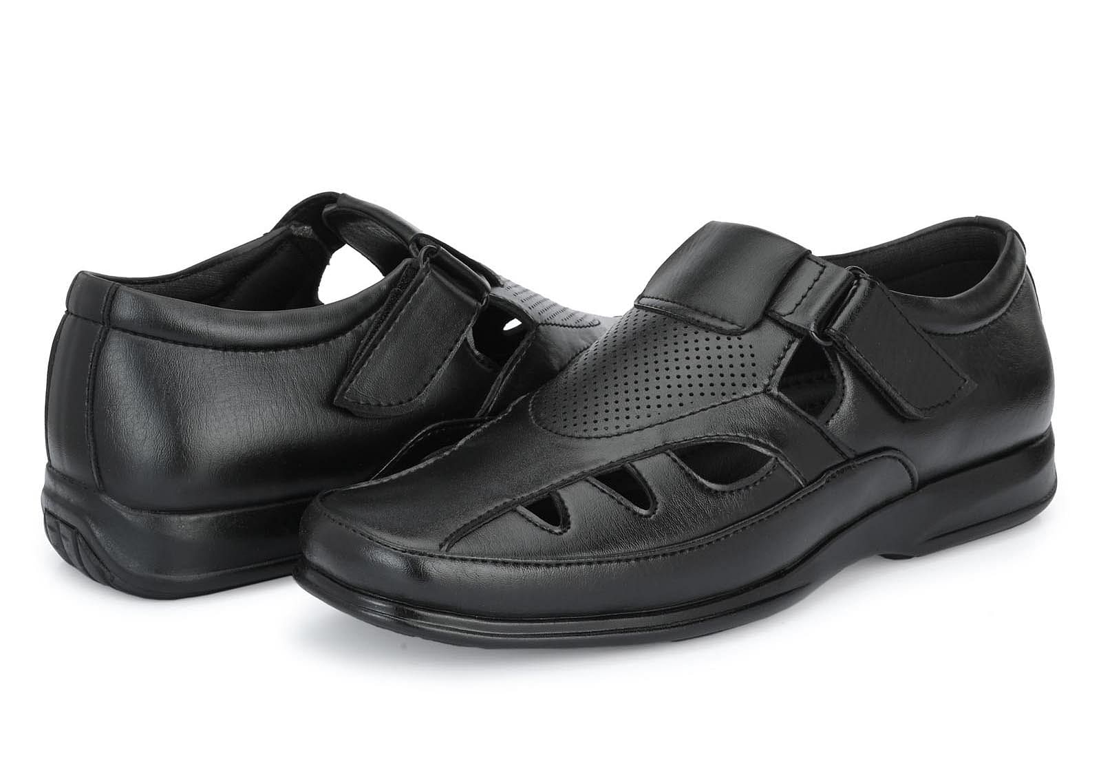 Pair-it Mn Sandals - Black-LZ-Roman-101