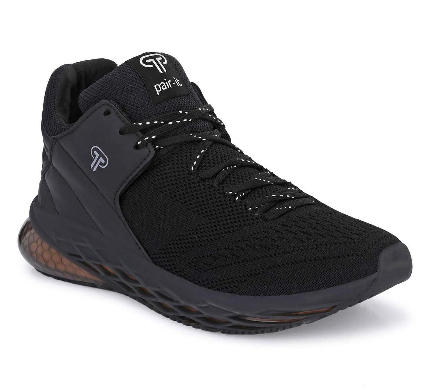 Pair-it Men's Sports Shoes - Black - LZ-SPORTS024