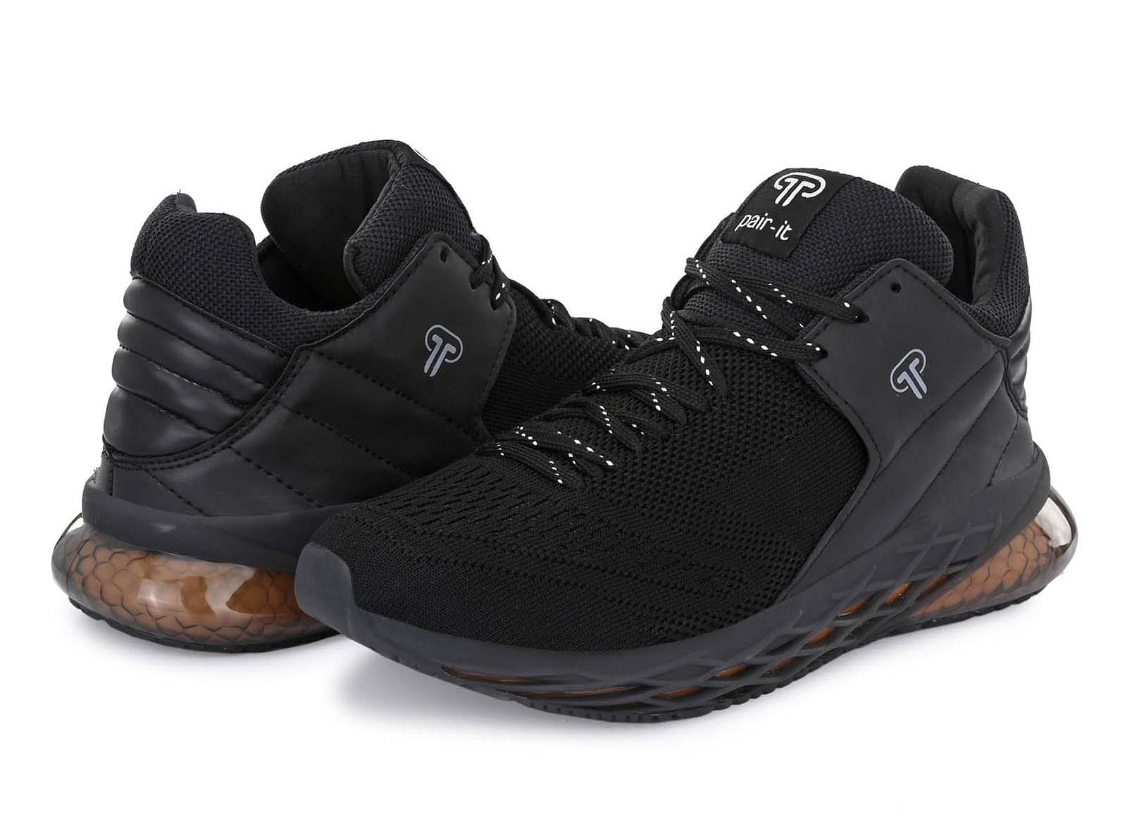 Pair-it Men's Sports Shoes - Black - LZ-SPORTS024