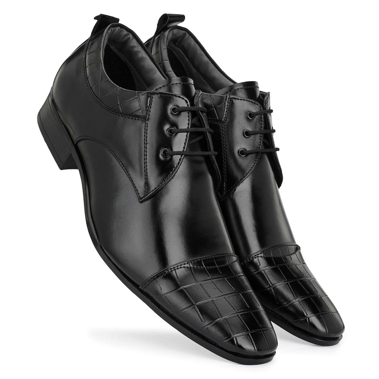 Pair-it Men's Formal Shoes - Black- LZ-T-FORMAL102