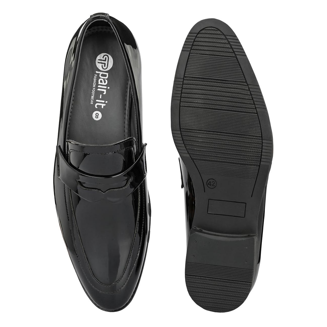 Pair-it Men's Formal Shoes - Black- LZ-T-FORMAL107