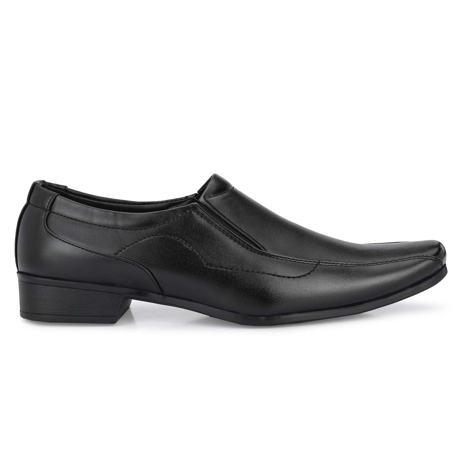 Pair-it Men moccasin Formal Shoes - Black-MN-RYDER201