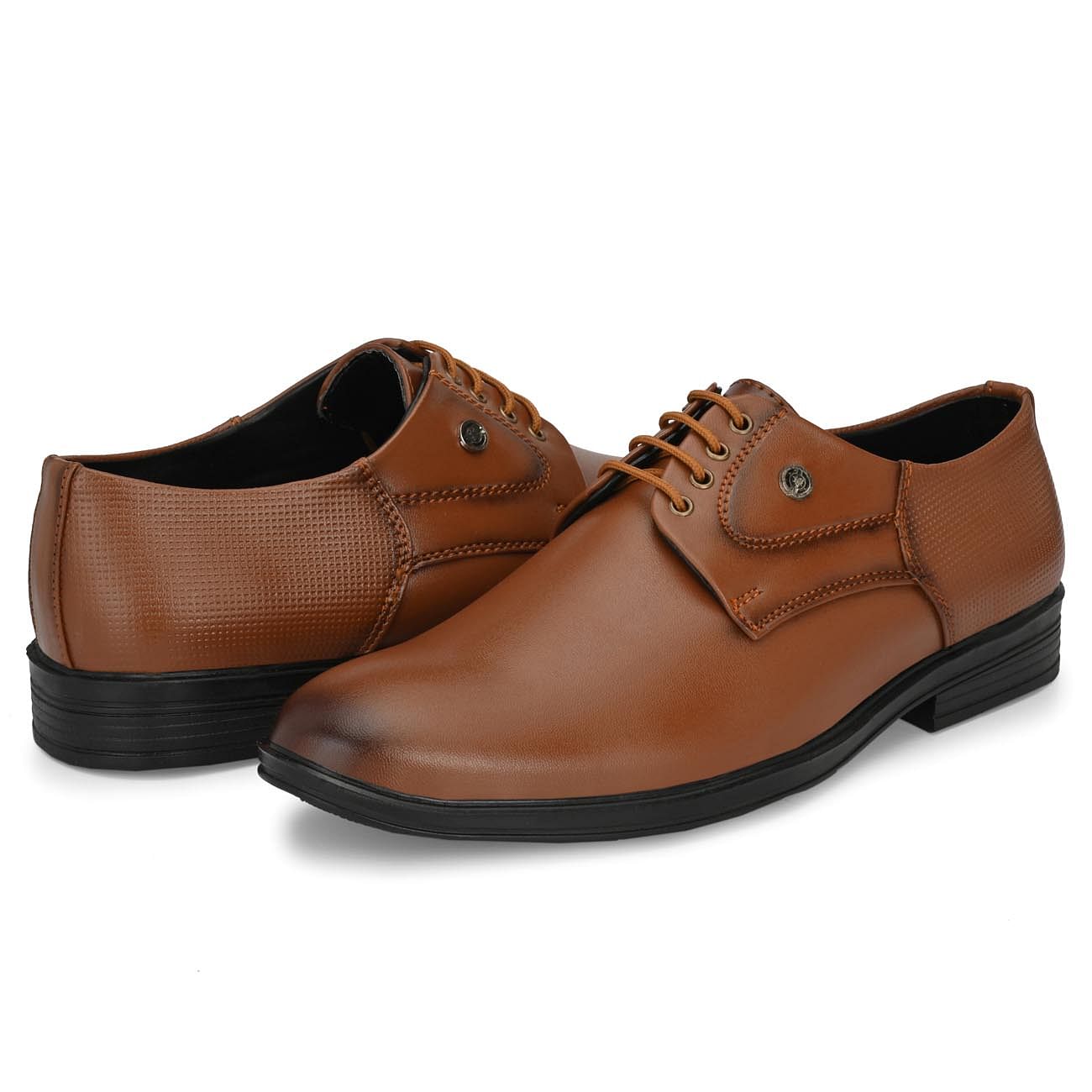 Pair-it Men derby Formal Shoes - Tan - MN-RYDER211