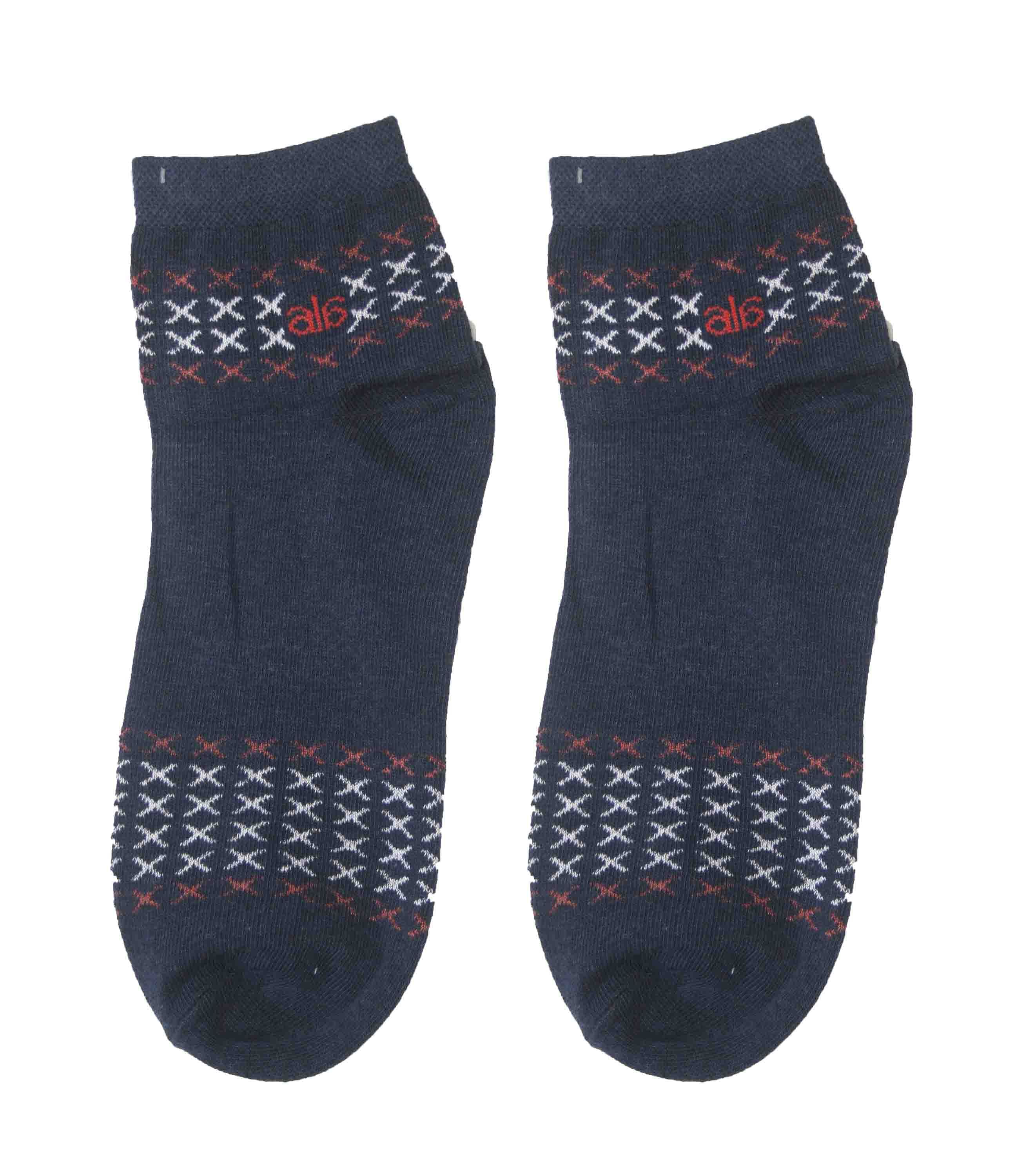 Foxy Cotton Men Socks - Ankle-BG-Mn-Ankle -003-NBU