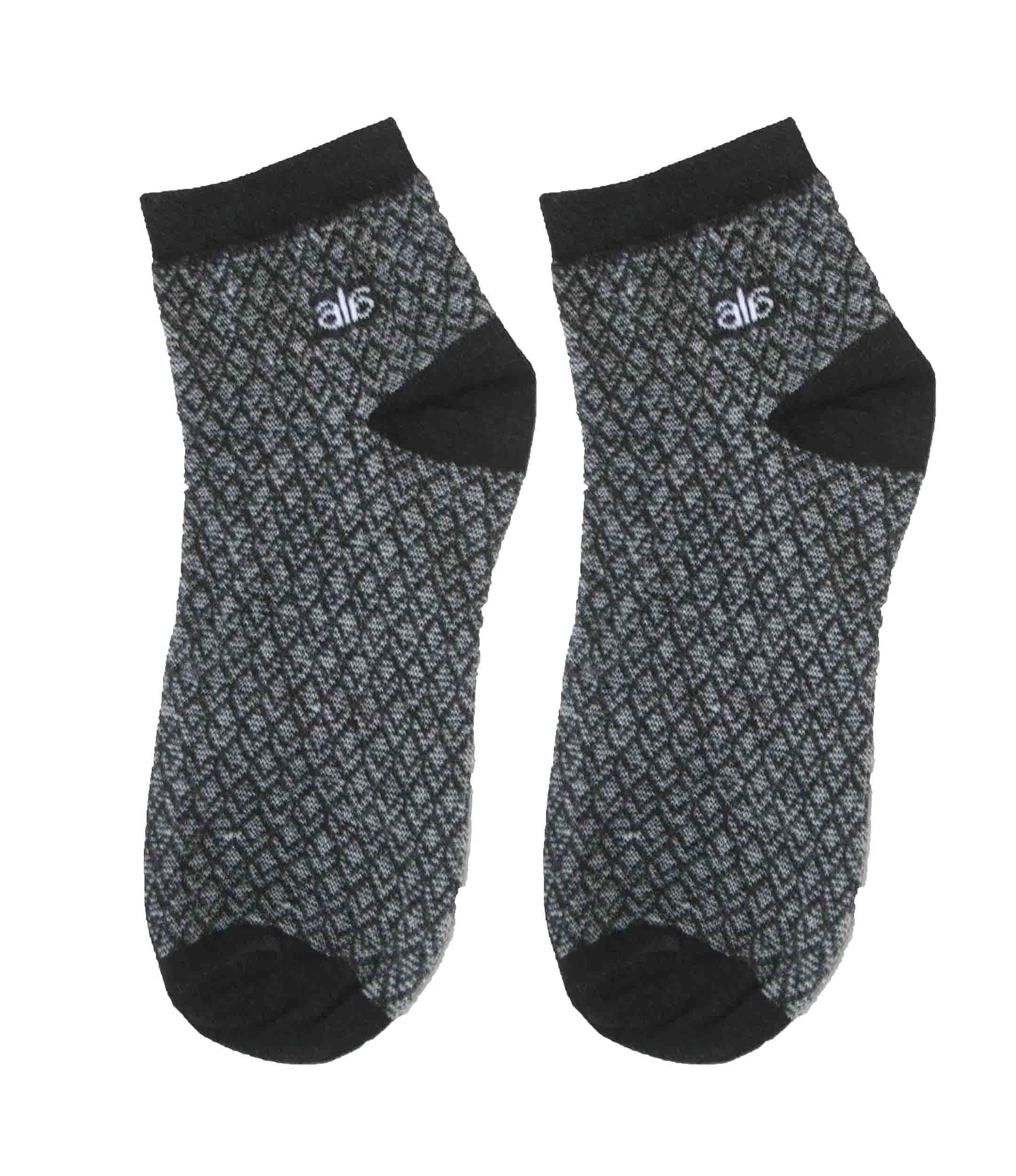 Foxy Cotton Men Socks - Ankle-BG-Mn-Ankle -004-BLK