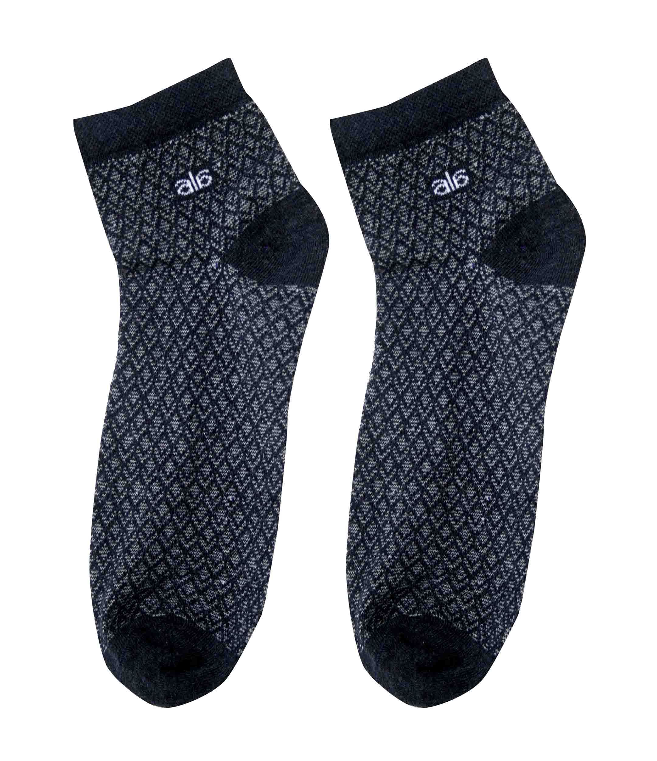 Foxy Cotton Men Socks - Ankle-BG-Mn-Ankle -004-DGY