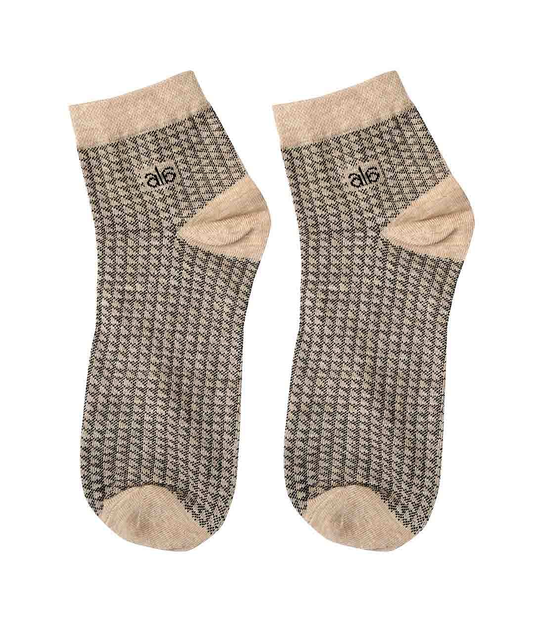 Foxy Cotton Men Socks - Ankle-BG-Mn-Ankle -005-BGE