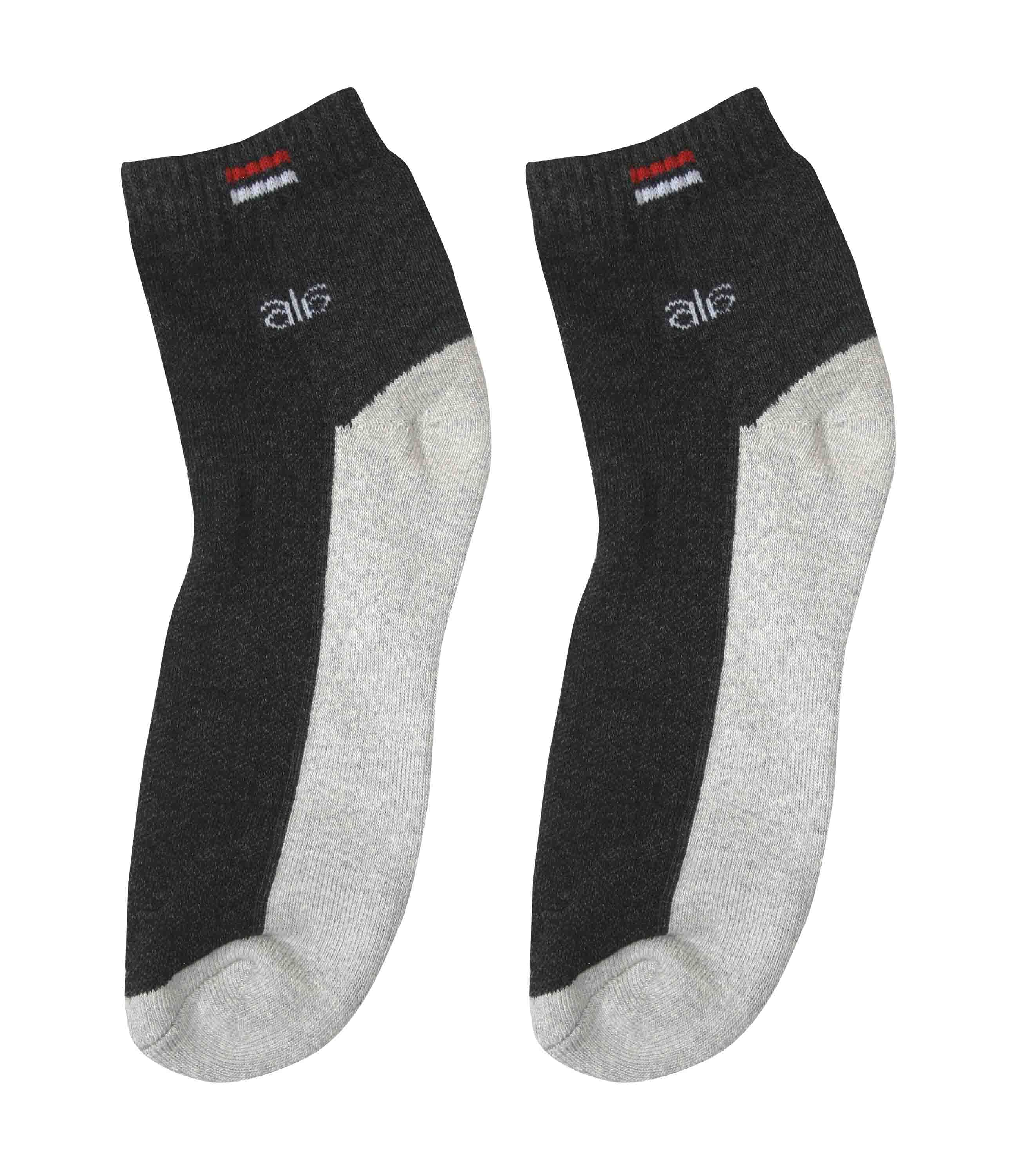 Hafy Terry Cotton Men Socks - Ankle-BG-Mn-H.Terry Ankle-003-DGY