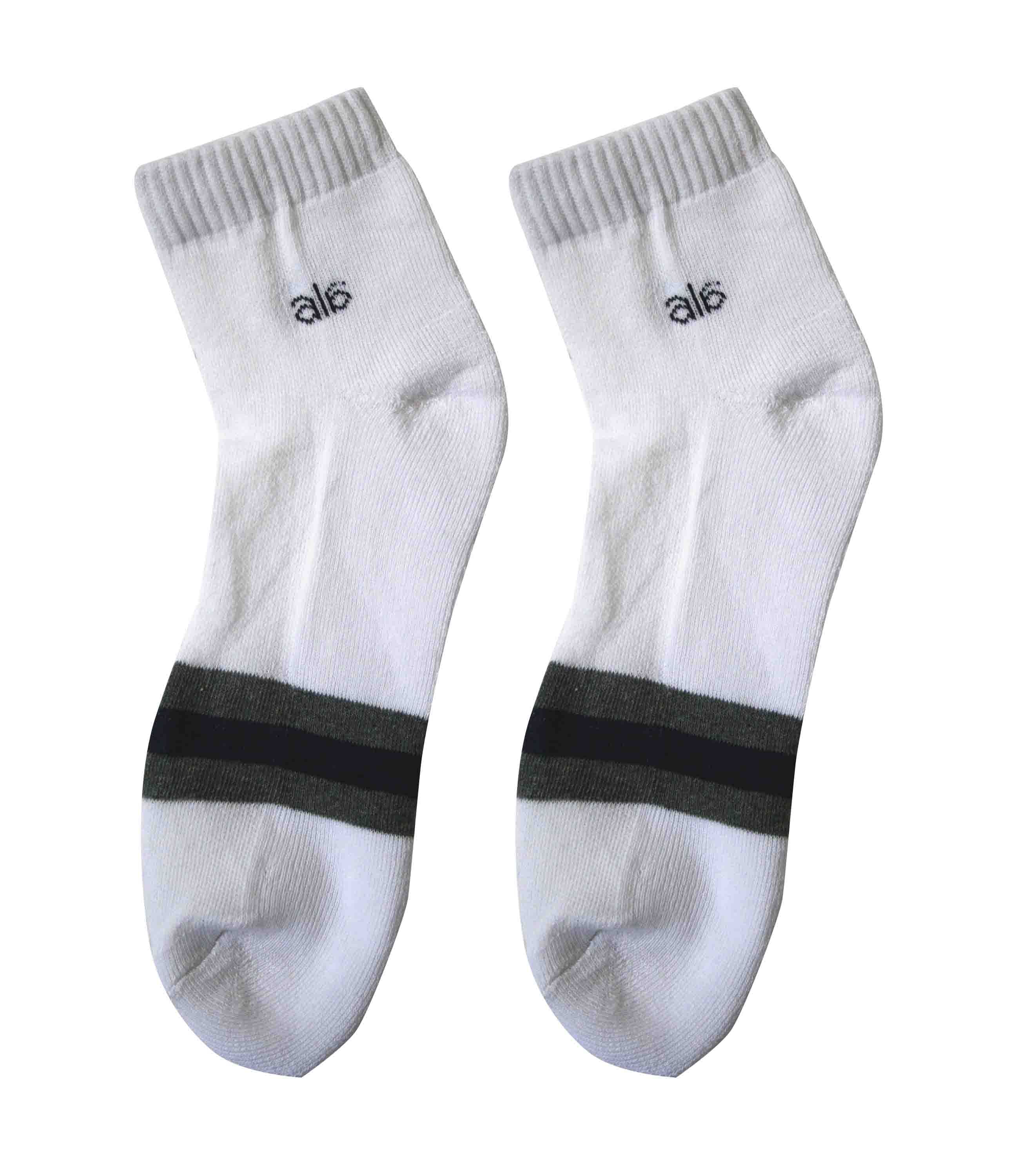 Hafy Terry Cotton Men Socks - Ankle-BG-Mn-H.Terry Ankle-004-WHT