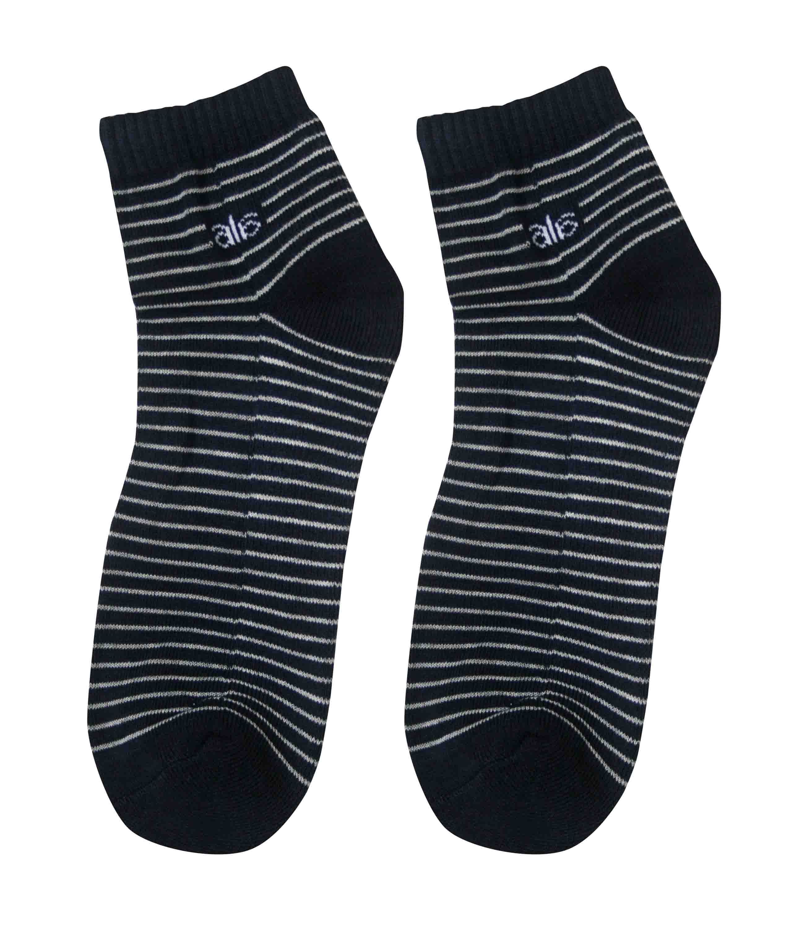 Hafy Terry Cotton Men Socks - Ankle-BG-Mn-H.Terry Ankle-001-BLK