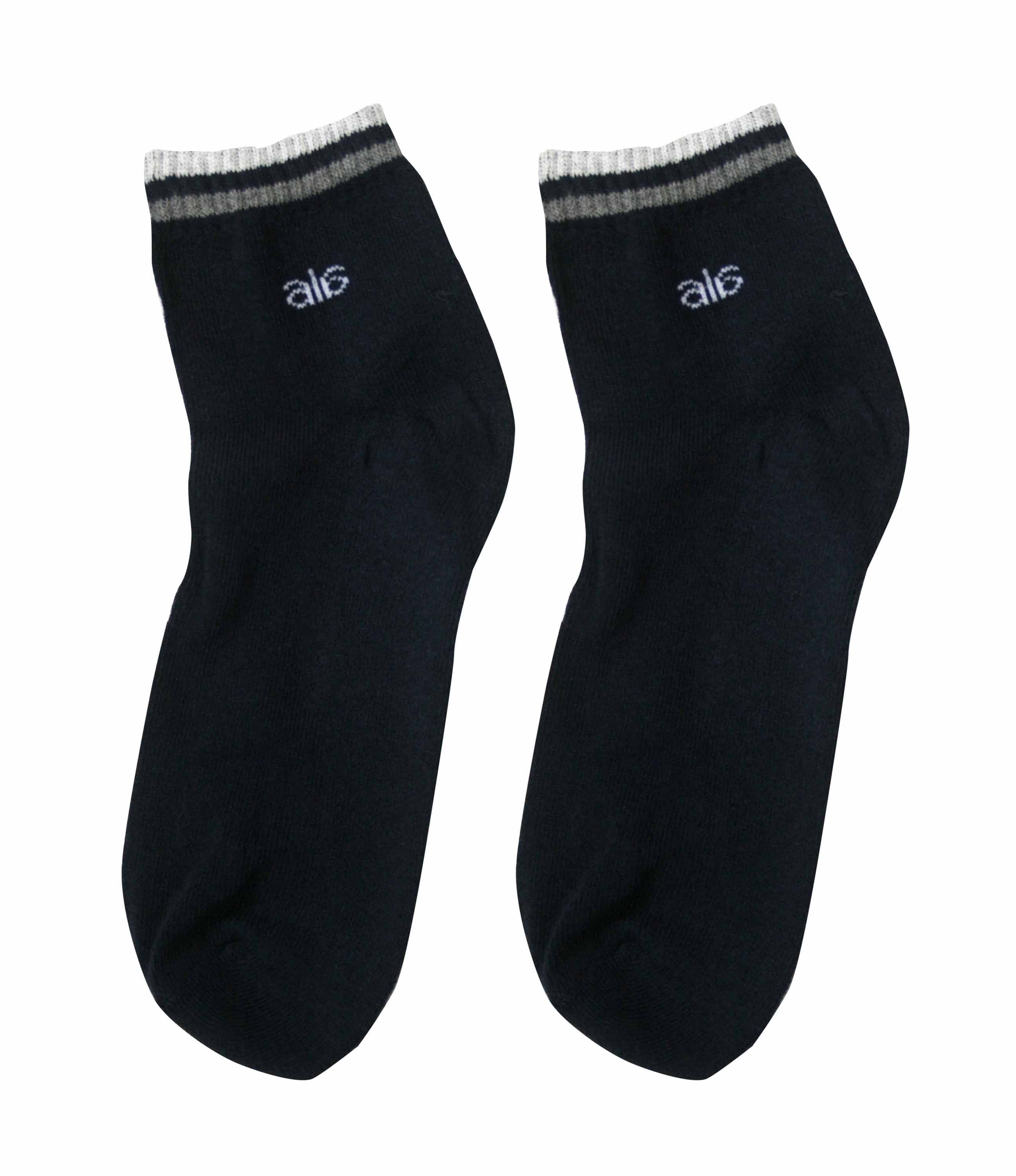 Hafy Terry Cotton Men Socks - Ankle-BG-Mn-H.Terry Ankle-002-BLK