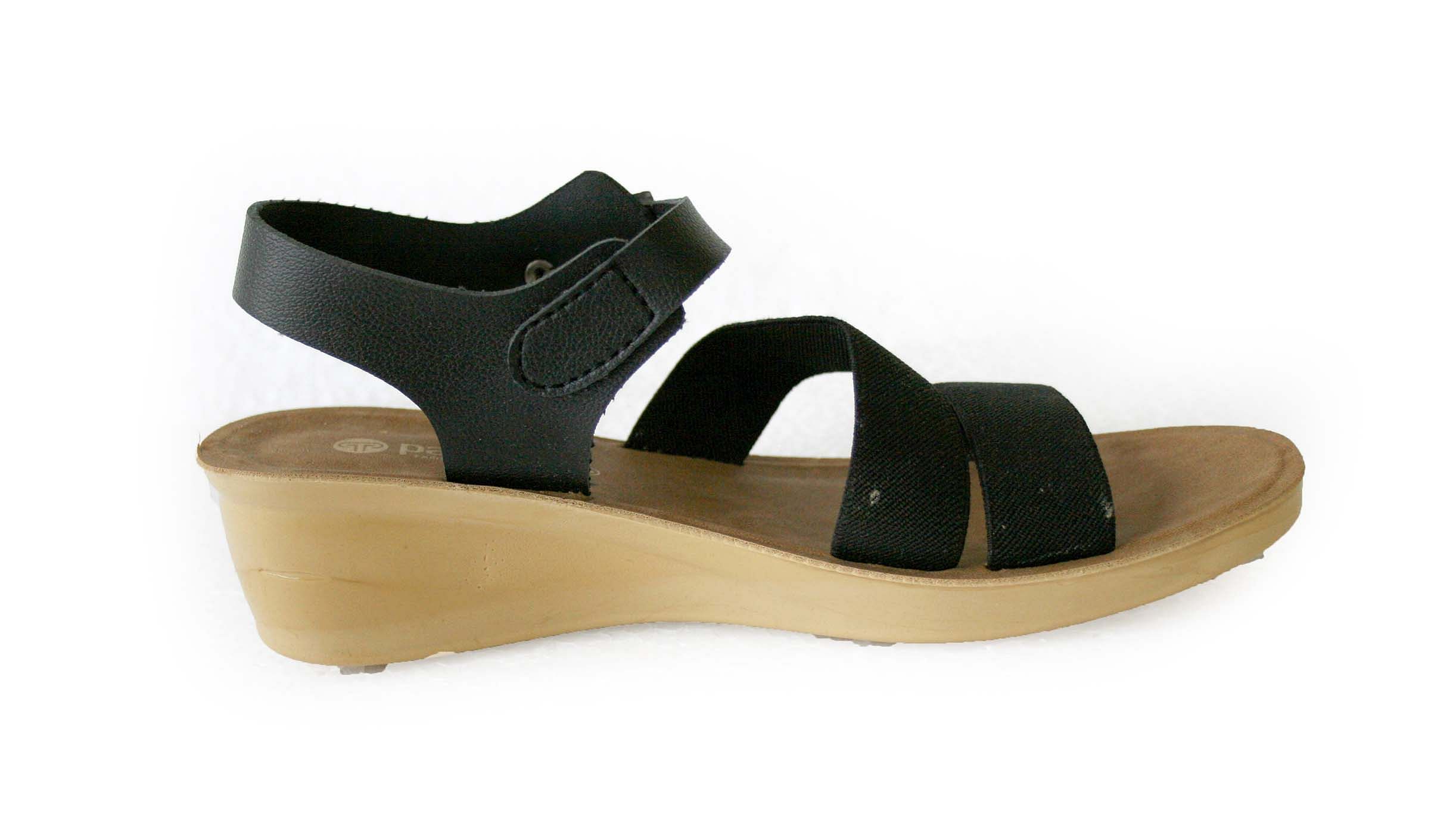 Pair-it Ladies Sandals-Pedals-109-Black