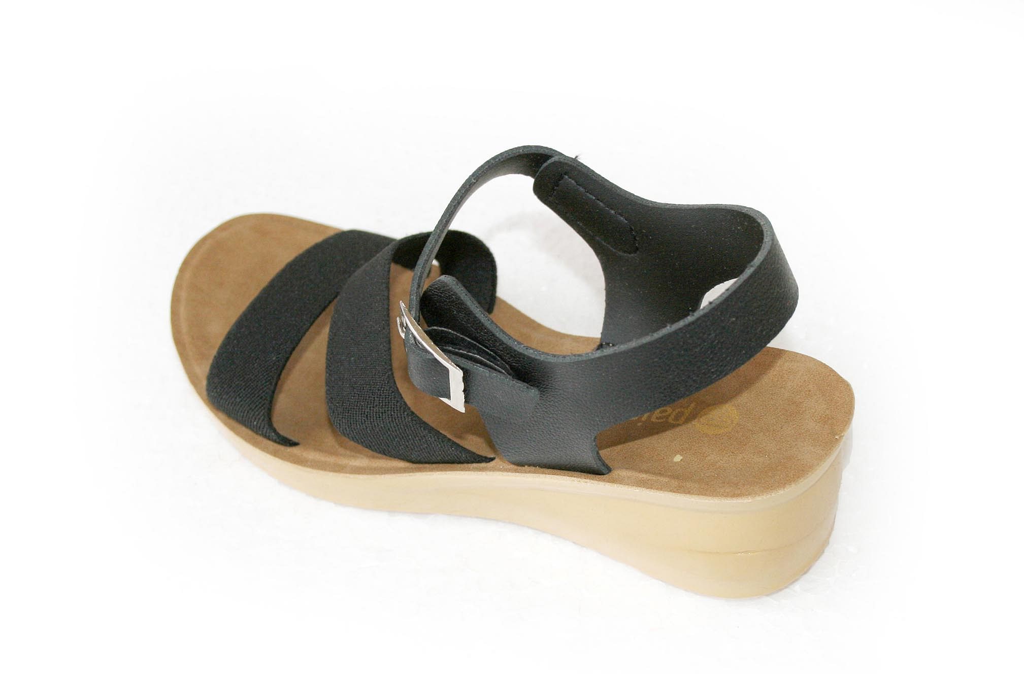 Pair-it Ladies Sandals-Pedals-109-Black