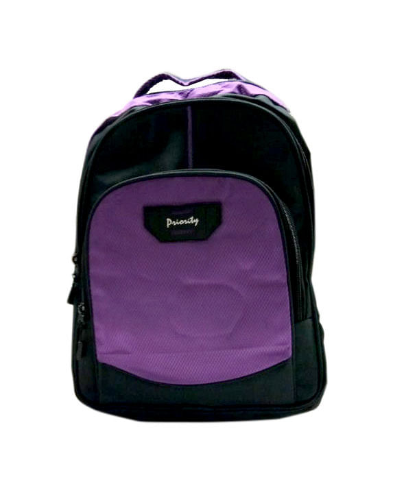 HS VALENTEENO 01-BLACK/PURPLE Backpack Bag