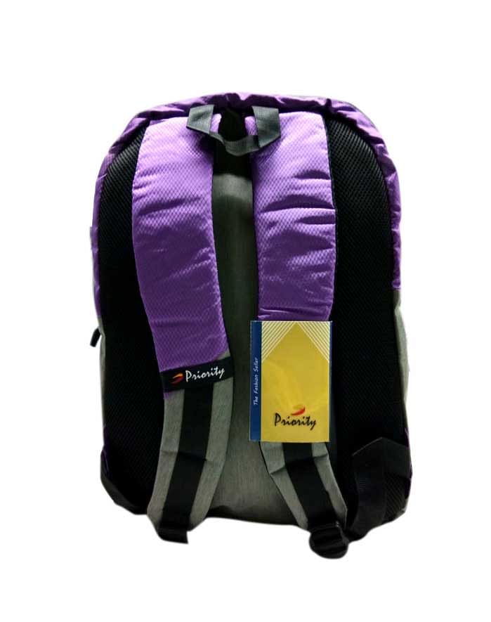 HS VALENTEENO 01-GRAY/PURPLE Backpack Bag