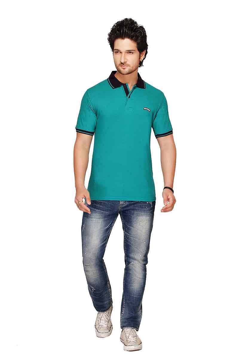 RE FPT 2-RAMA GREEN 19 POLO T SHIRT