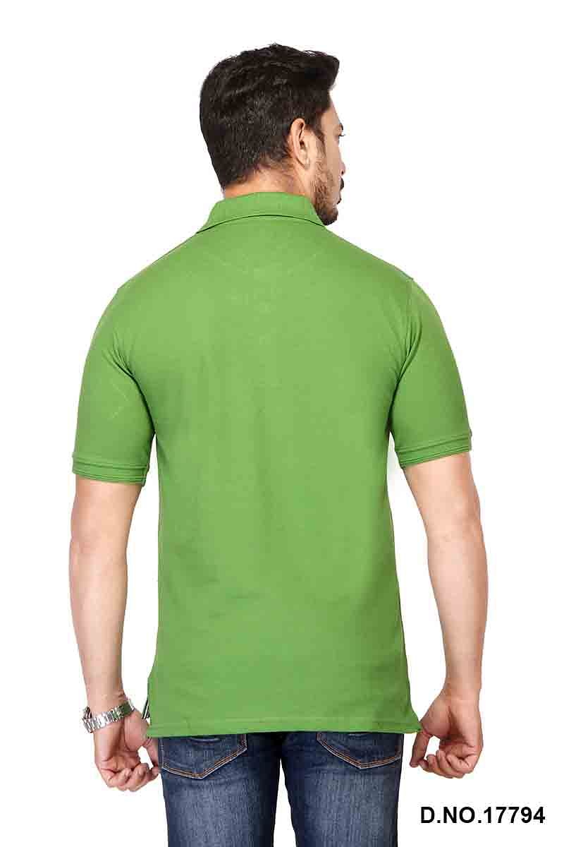 RE FPT 2-OLIVE GREEN POLO T SHIRT