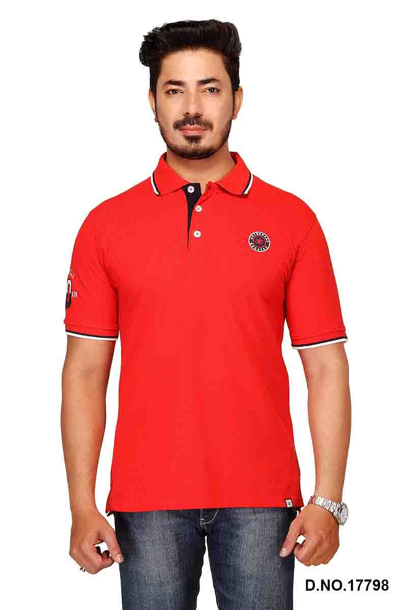 RE FPT 2-RED POLO T SHIRT