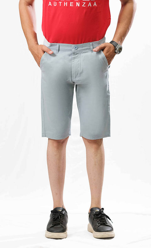 Authenzaa Shorts-CS-SH0001, Mint Blue