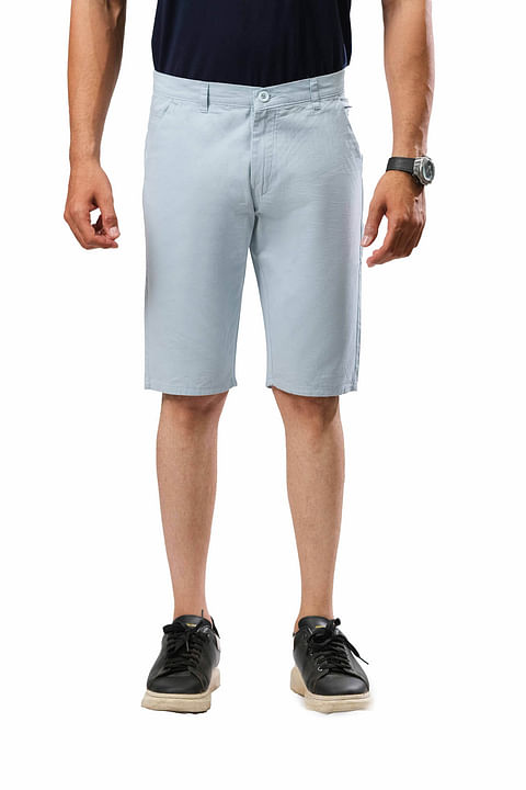 Authenzaa Shorts-CS-SH0001, Sky Blue