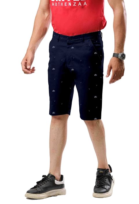Authenzaa Shorts-CS-SH0003,Blue