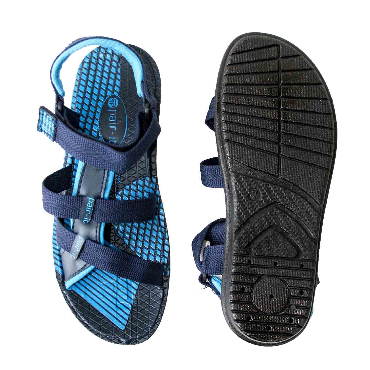 Pair-it Mn Sandals-RE-Gladio113-N.Blue/S.BLUE