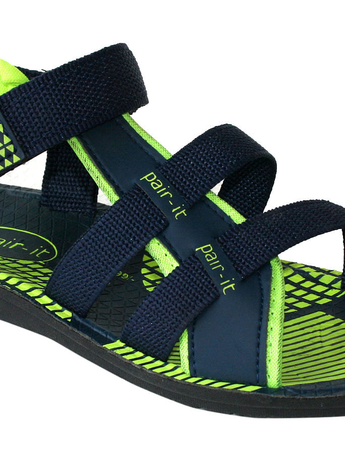 Pair-it Mn Sandals-RE-Gladio105-N Blue/P Green